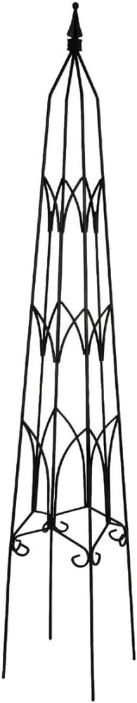 Gardman R518 Gothic Obelisk, Black, 9.7 Wide x 5' High