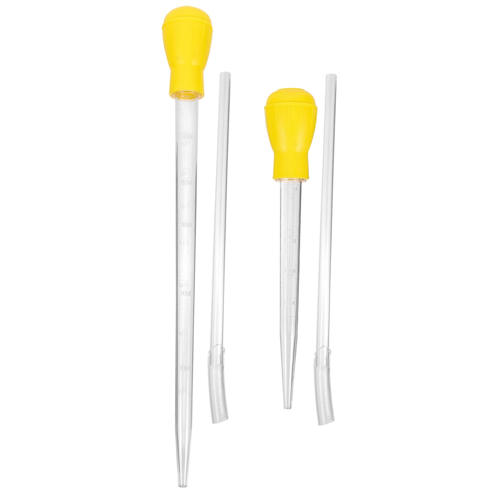 FONDOTIN 2 Pack Fish Tank Pump Aquarium Gravel Easy to Operate Cleaning Accessories