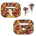 Head Case Designs Licenza Ufficiale Frida Kahlo Primo Piano Modelli Floreale Opaca in Vinile Sticker Pelle Adesivo Compatibile con AirPods PRO