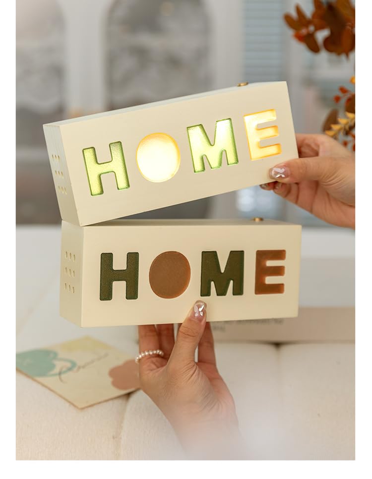Lámpara de Mesa con Letras LED para Noche miniatura 6