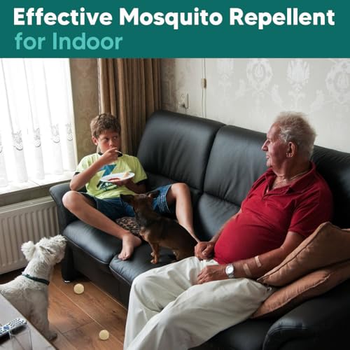Mosquito Repellent Outdoor Patio, Mosquito Repellent Indoors, Mosquito Away Deterrent for Backyard, Camping, Travel, Outdoor 8-Packs - Image 6