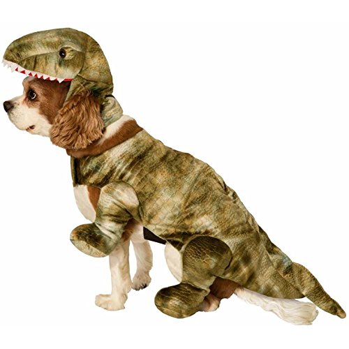 Disfraz Dinosaurio para Perro Pequeño Multicolor miniatura 2