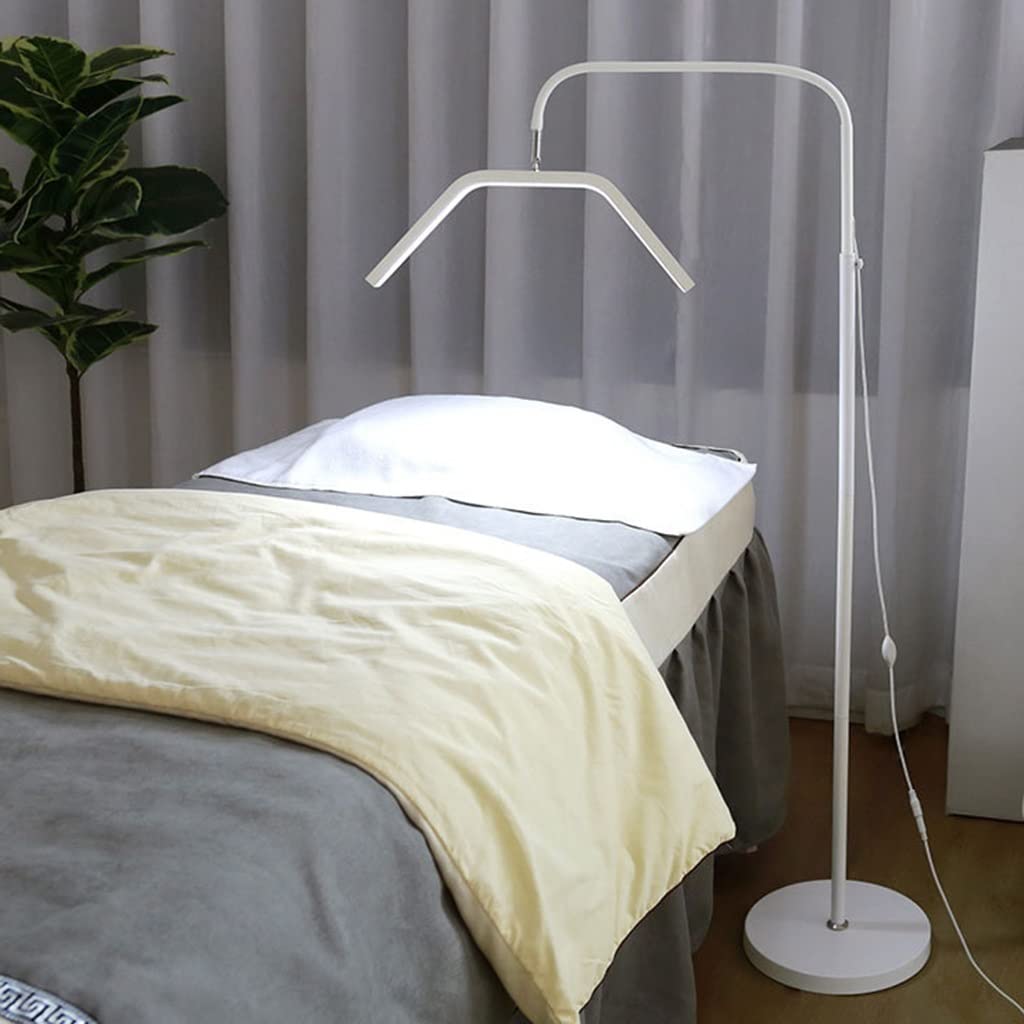 Lampe à cils demi-lune LED sur pied réglable avec rotation à 270 degrés pour salon
