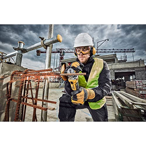 Dewalt DCG405P2 Accu-haakse slijper, 18 volt, 125 mm, 800 watt, borstelloze motor, epoxyhars gepantserde wikkelingen, elektronische koppeling en rem, incl. 2 x 5,0 Ah accu's en oplader - Afbeelding 5