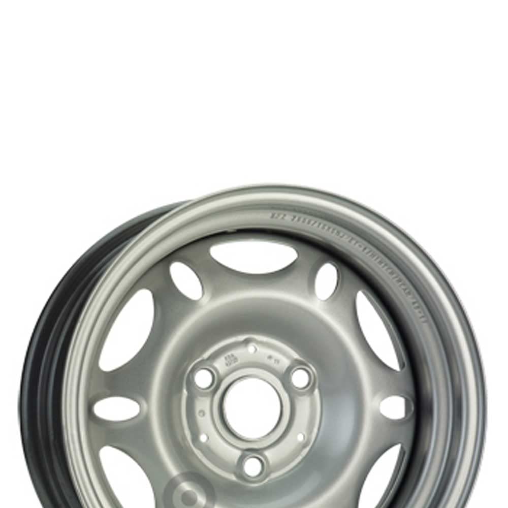 4x Alcar Stahlfelgen 4-7900 5.5Jx15 ET-1 3x112 kompatibel mit Smart Fortwo