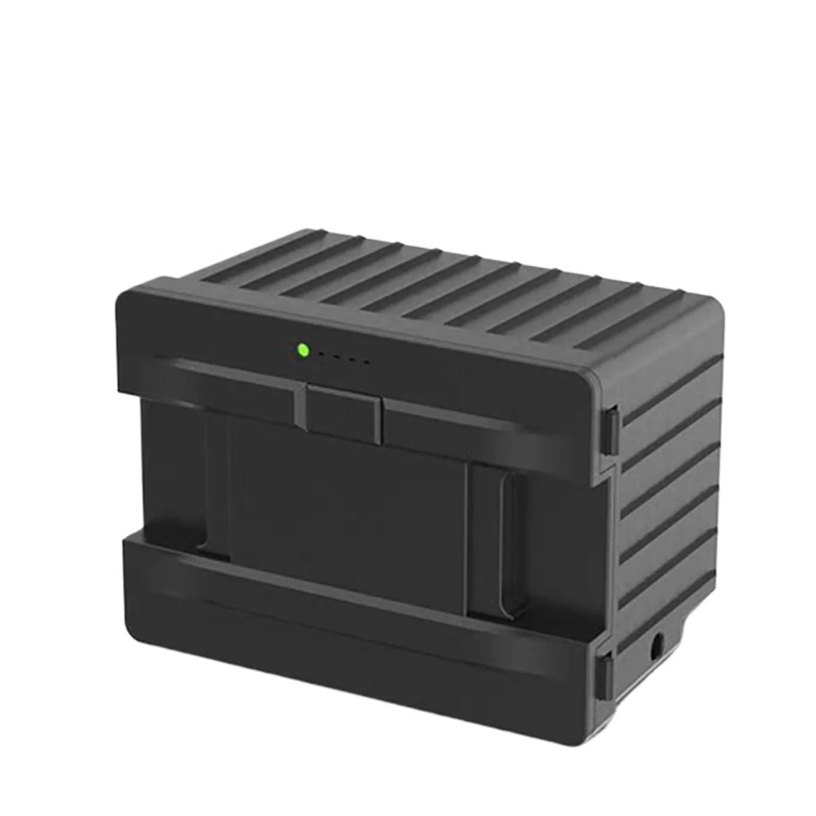 Lodówka samochodowa Wyjmowana bateria Wbudowana bateria litowa 15600mAh, Kompatybilna z Alpicool P8/CX/TA/TAW/TS/TW/TWW 12/24V DC i 120～240V AC(1PCS-black)