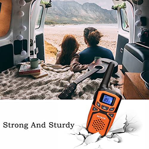 Retevis RA615 Walkie Talkie, PMR446 LPD Licentievrij, 85 Kanalen, VOX 10 Oproeptonen,LCD-Ccherm met… - Image 5