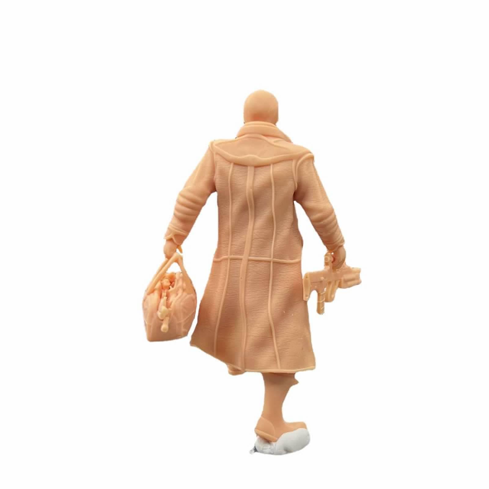 Amazon.co.jp: ZEDACAKAI (8個) 1/72 フィギュア銃で立っている男女