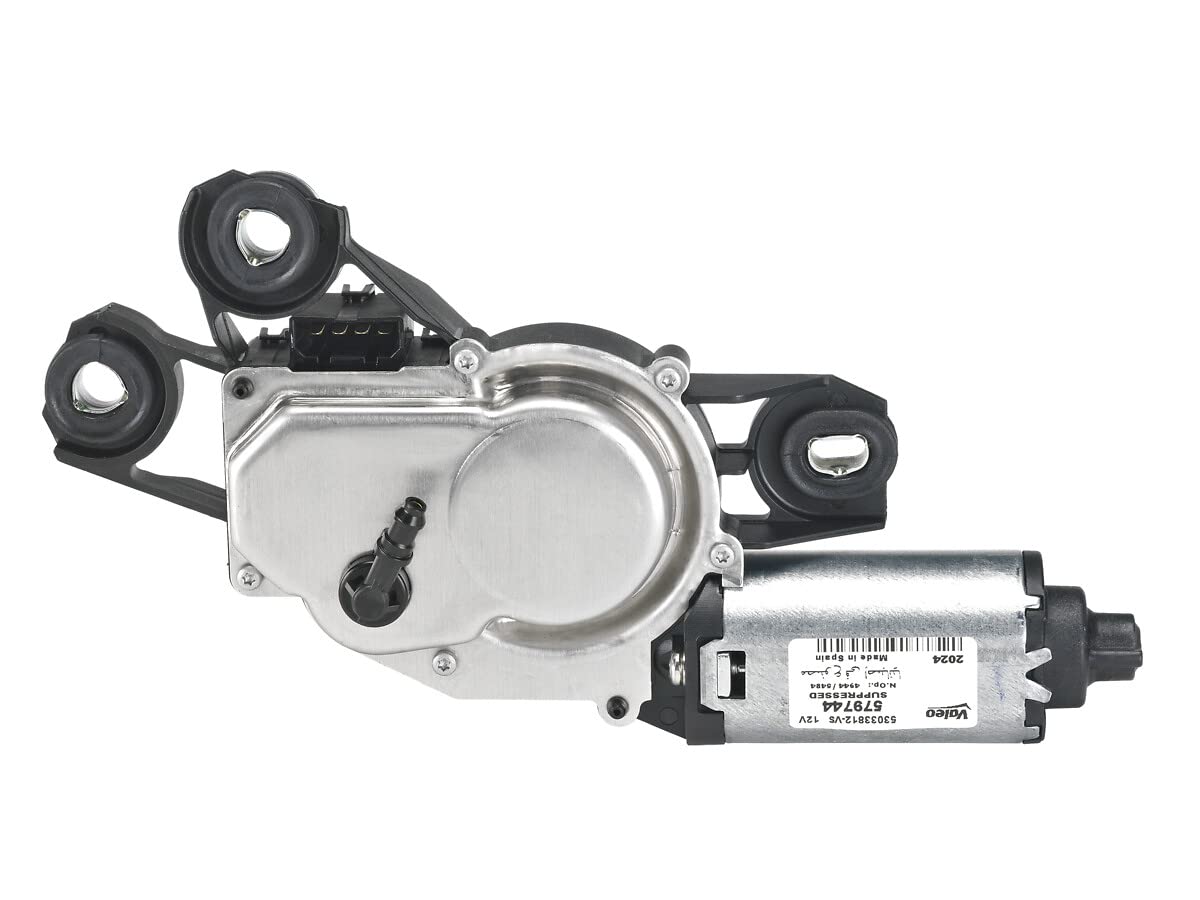 VALEO - Wiper Motor - Rear - 579744 - ALTEA (5P1, 5P5, 5P8) (2004 -), LEON (1P1) (2005 -), TOLEDO