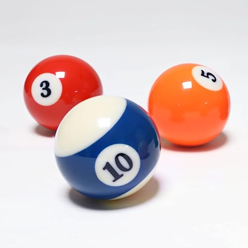 Miniatura 6 de Billiard Balls Set 2-14" Regulation Size Pool Table Balls for Replacement (16 Resin Balls)