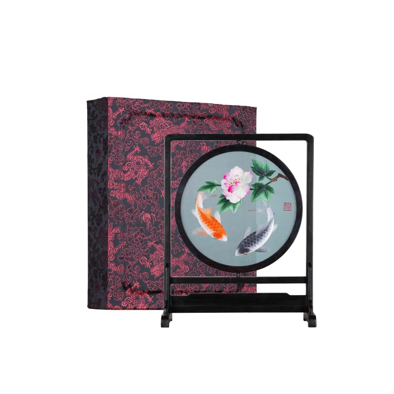 Amazon.co.jp: 蜀刺繍 両面刺繍 ブティック 手作り刺繍 アート