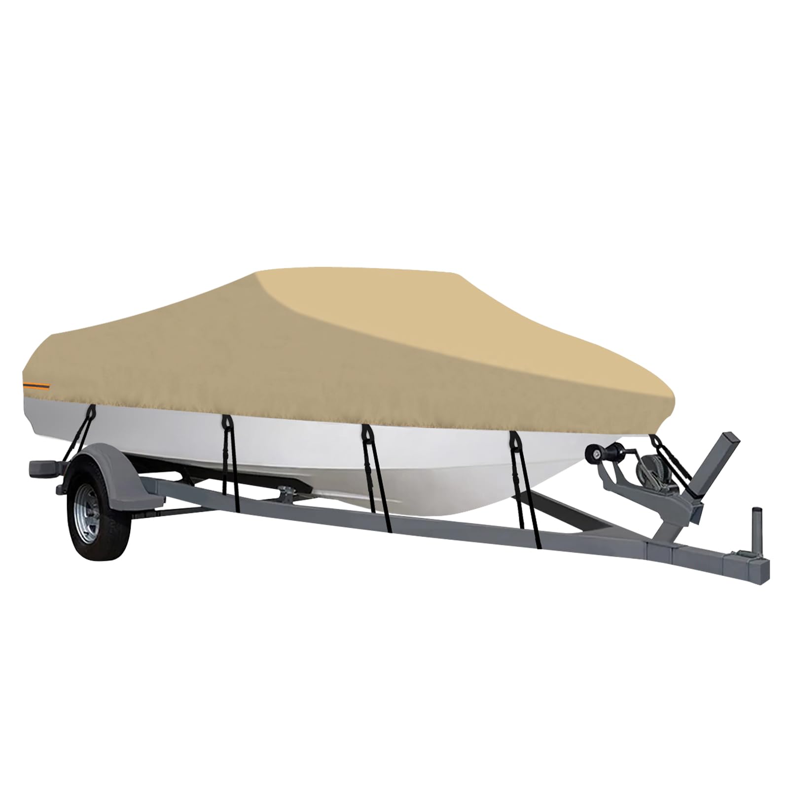 Housse Bateau OutdoorLines 6-6,7m - Imperméable UV - Protection Remorquable Grise
