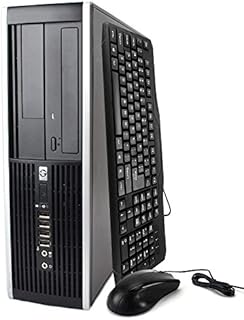 HP Elite 8300 Desktop Computer, Intel Core i5 3.1 GHz, 8 GB RAM, 500 GB HDD, Keyboard/Mouse, WiFi, DVD-ROM, Windows 10 (Renewed)