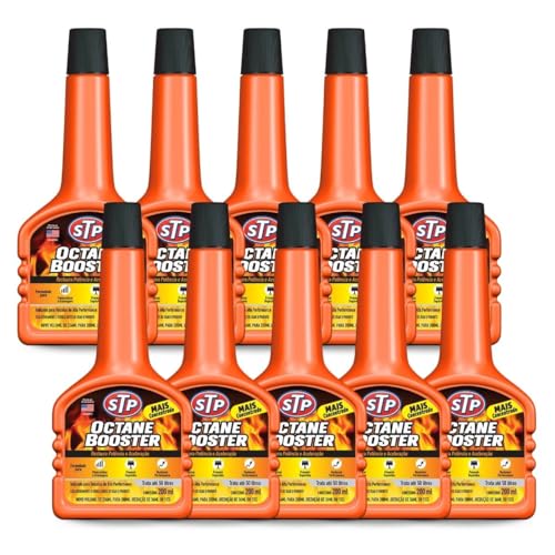 Aditivo para Combustivel Octane Booster 200ml STP kit 10 unidades