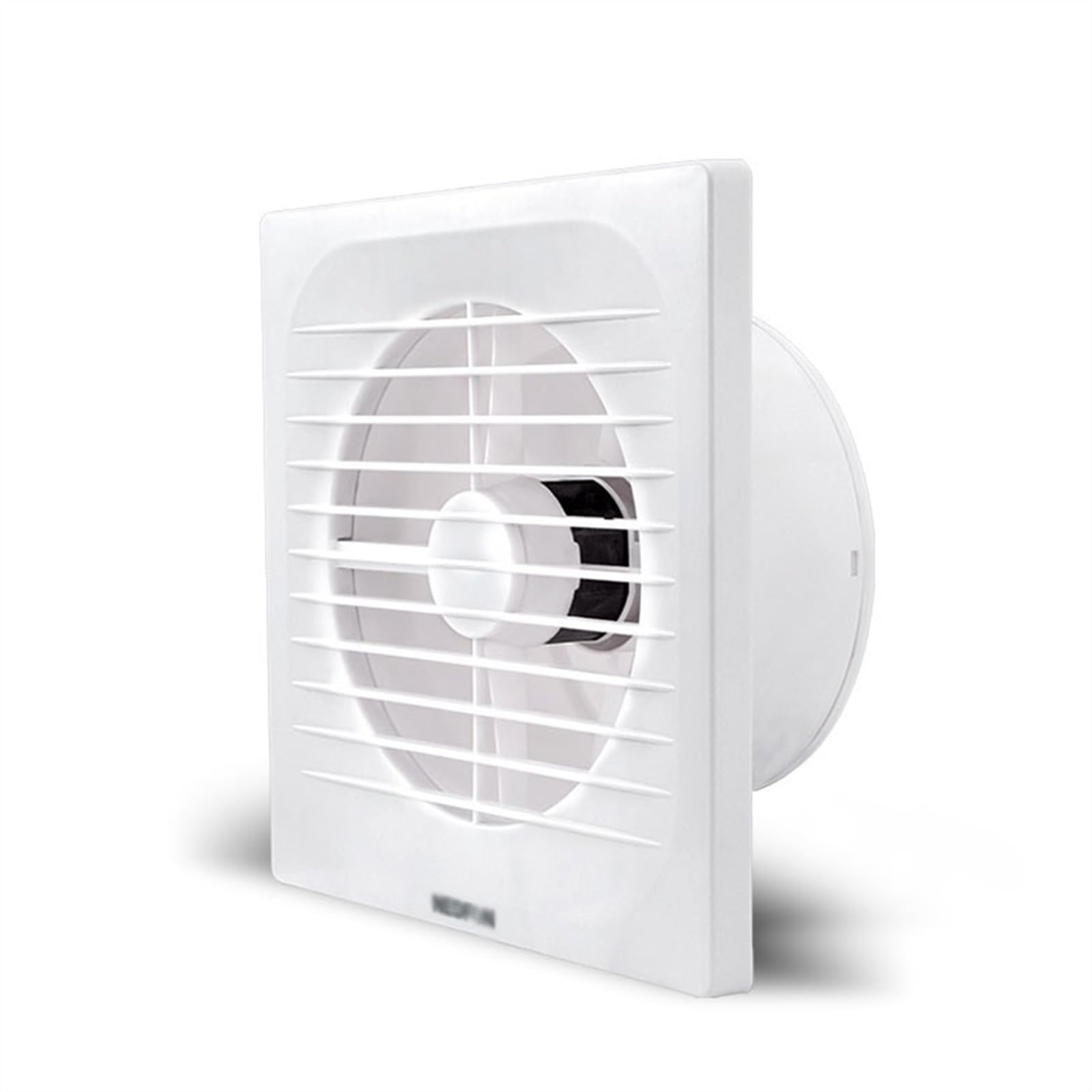 Ventilador Ventilación Potente Extractor De Aire Silencioso For Baño, Ventana, Pared, Cocina, Persianas De Vidrio For El Hogar Con Válvula De Retención Cuarto de baño(25.2 * 25.2cm)