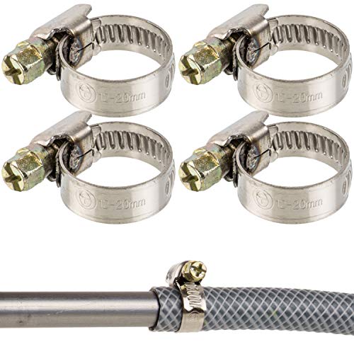 APT 4 fascette stringitubo da 28 – 32 mm per aste per tenda, tende da campeggio