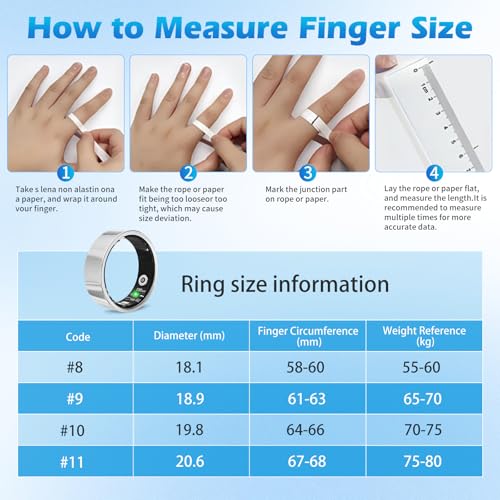 Bague de fitness avec contrôle de la caméra et cardiofréquencemètre précis