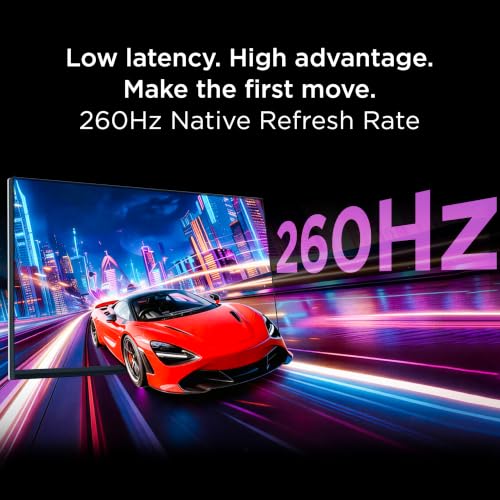 Image of TCL 27 inch P3A Series QD-Mini LED QHD HDR Gaming Monitor (27P3A, 2026 Model) Halo Control System, LD1196 Precise Dimming Series, HDR1200 Brightness, 260Hz Refresh Rate, 1ms, AMD FreeSync Premium