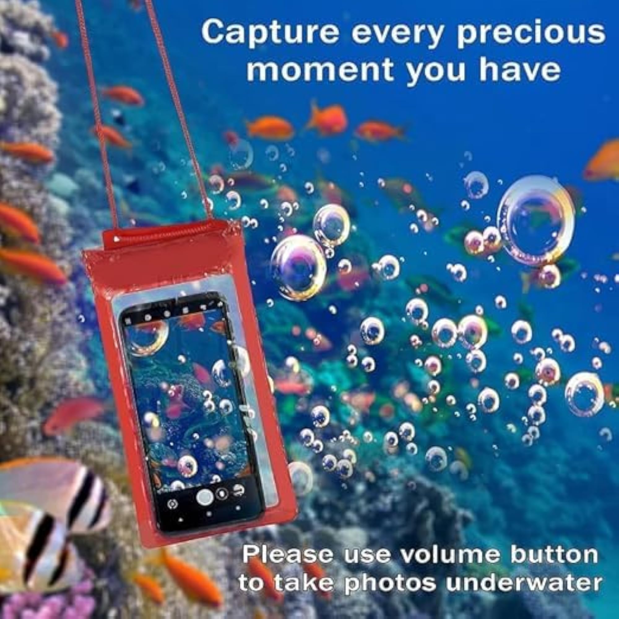 5-Pack Universal Waterproof Pouch Cellphone Dry Cover