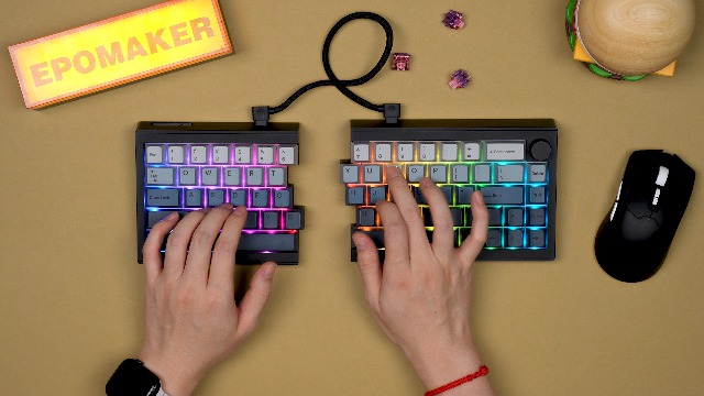 Amazon.com: EPOMAKER Split65 QMK/VIA Programmable Keyboard