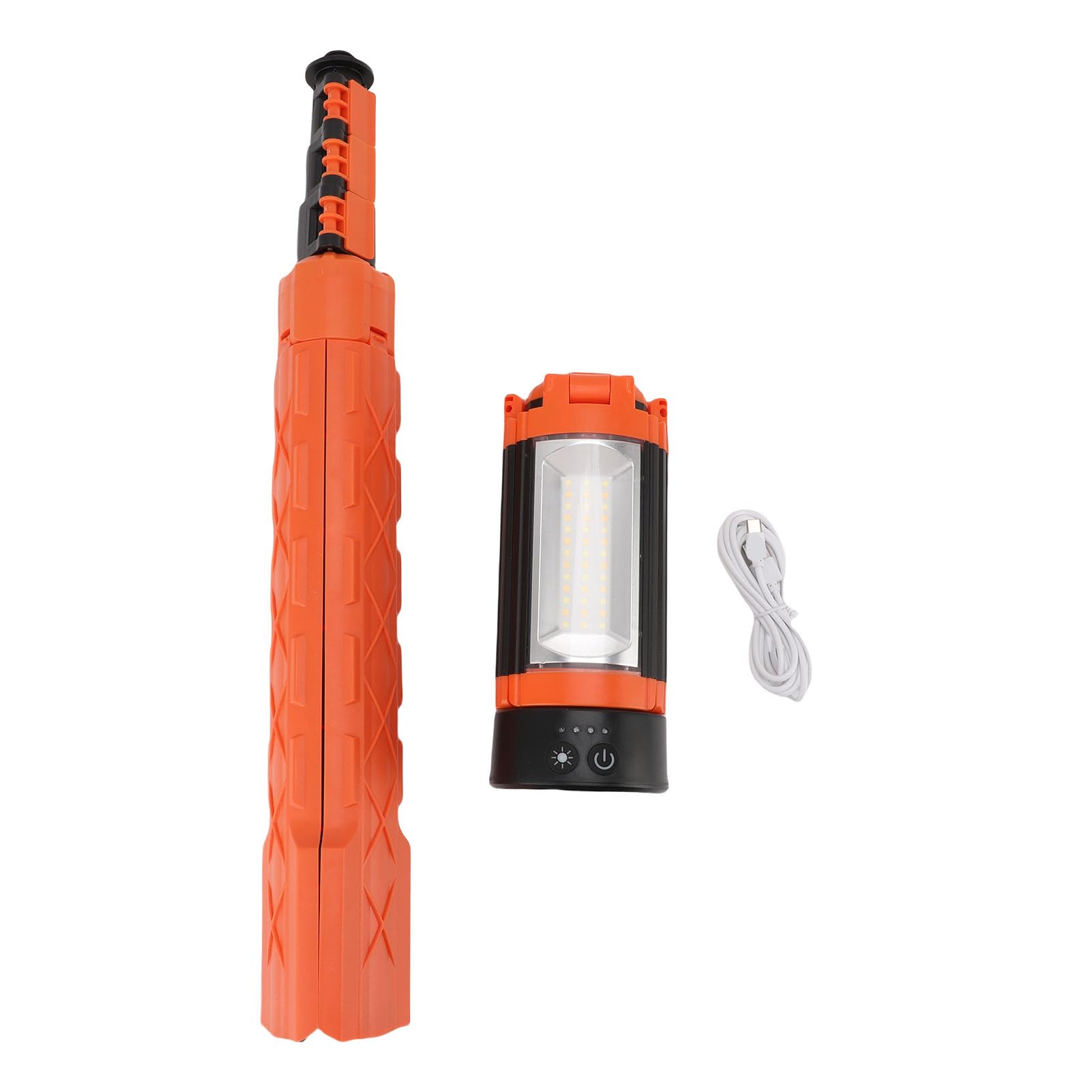 SEAFRONT Wiederaufladbare LED-Arbeitsleuchte, 9000 MAh, Tragbare Campinglaterne mit Verstellbarem Ständer, 5 Beleuchtungsmodi für Arbeiten Im Freien, Camping, Garage
