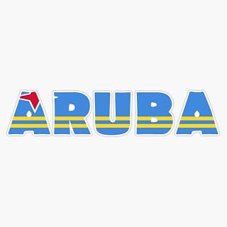 Magnet Aruba Magnet Vinyl Decal Sticker 5"