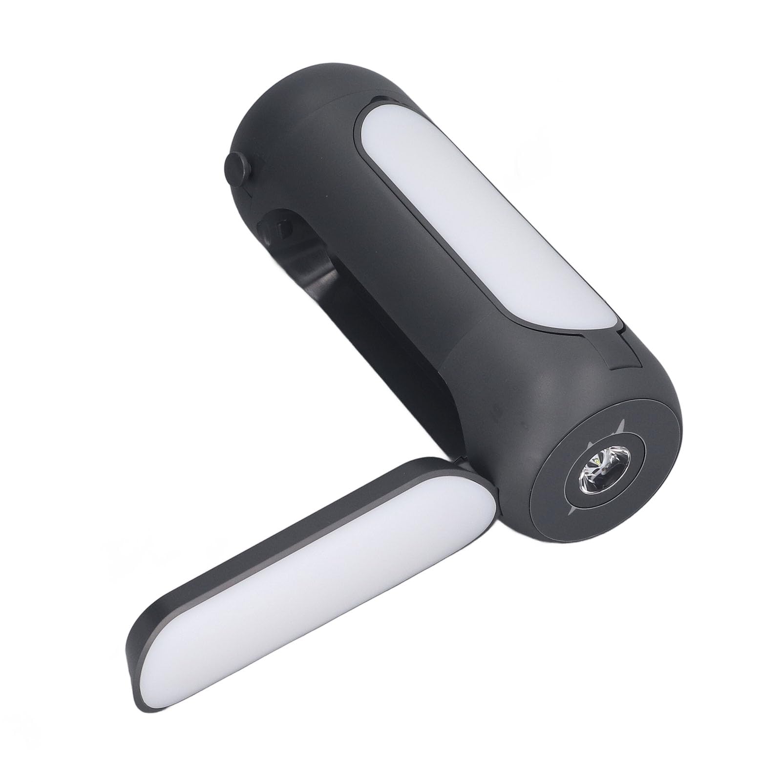 Chrees Luz de camping, luces plegables de camping, linternas de camping, recargables, 10000 mAh, regulables, con mango de suspensión, para viajes (gris oscuro)