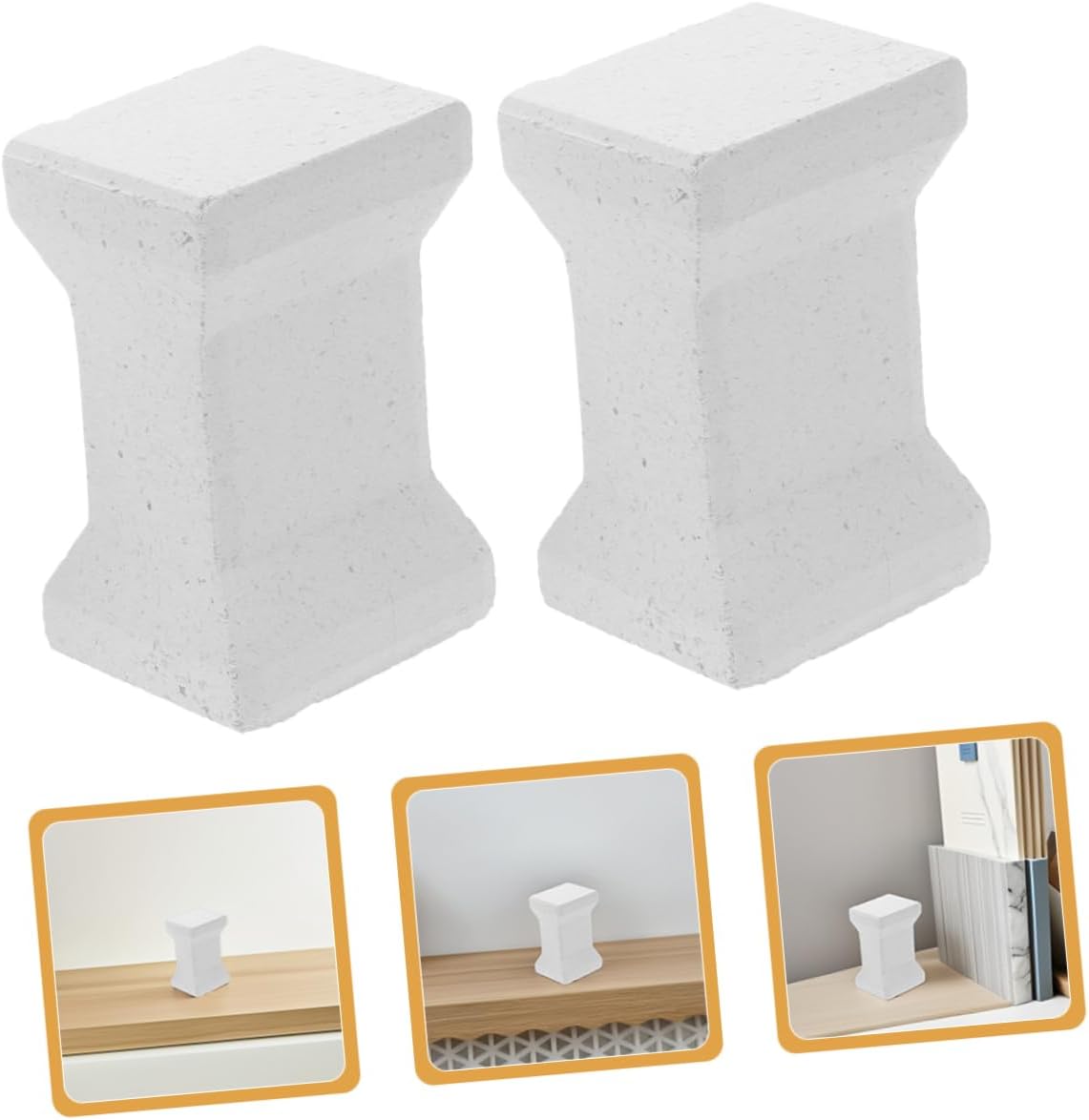 Lurrose 2pcs High-Temperature Resistant Kiln Support Pillar for Pottery Firing Durable Firing Support Bracket for Pottery Artists Versatile Accessory for Ceramic Making