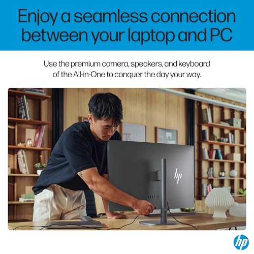 HP OmniStudio All-in-One 32, Intel Core Ultra 7 155H,NVIDIA RTX 4050,31.5inch(80.01cm),4K UHD,IPS,Three-Sided Micro-Edge, Anti-Glare,550 nits,16GB... - Image 4
