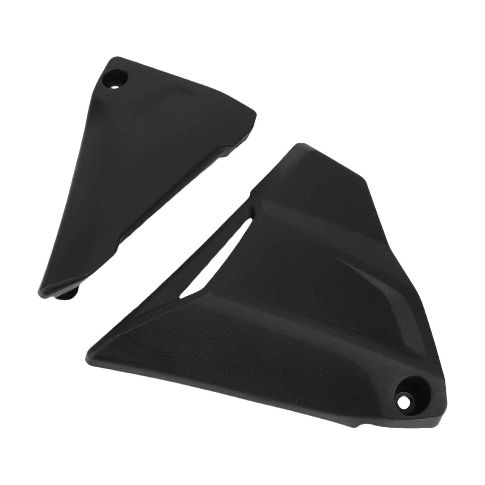CHICIRIS Cache-batterie Latéral pour Moto, Paire de Remplacement Gauche/droite pour R1200GS K50 R1250GS K51, avec Trous Pré-percés et Revêtement Résistant aux (BLACK)