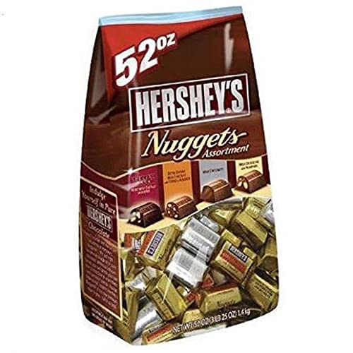 Hershey's Nuggets Chocolate Assortment,3.40 pound