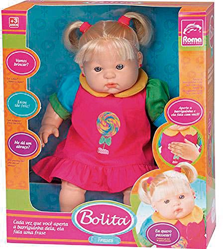 Boneca Bolita - 100 Frases Roma Jensen Branca