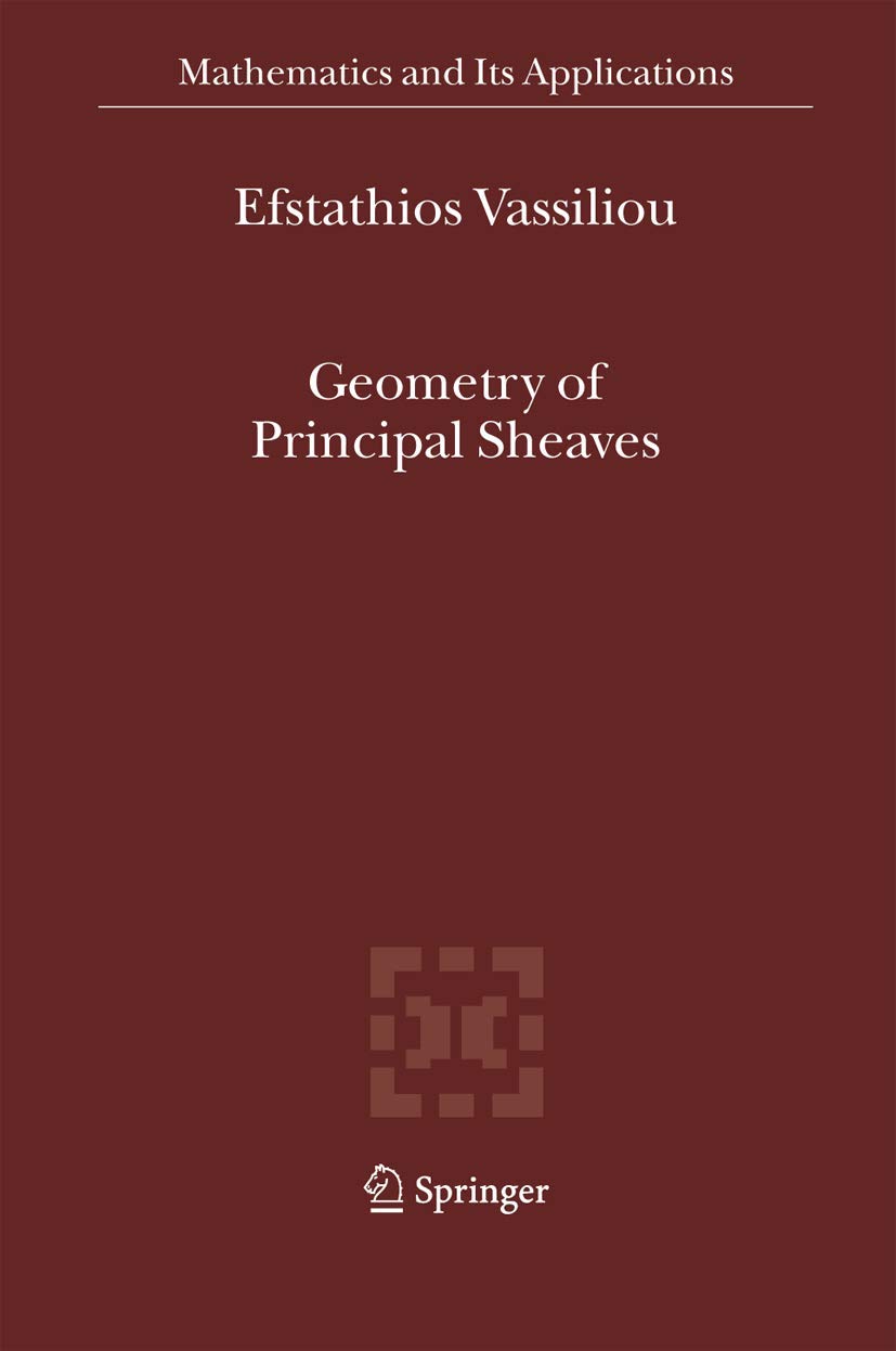 Geometry of Principal Sheaves: 578 (Mathematics and Its Applications, 578)