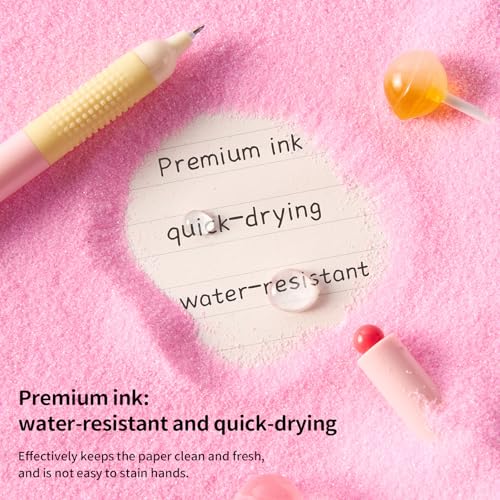Twist Fine Point Gel Pens, 0.5mm Tinta Negra (6 Pack) miniatura 6