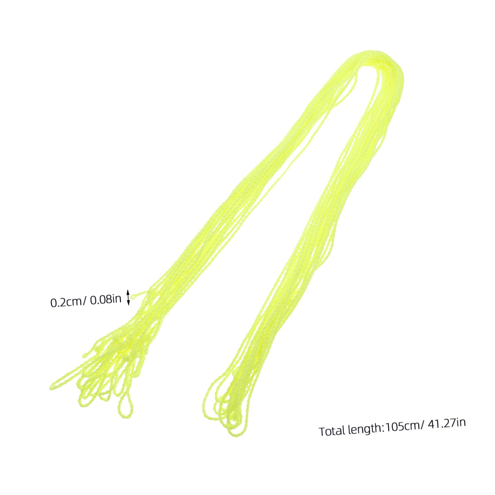 Kisangel Complete String Pack 50pcs 105cm Nylon Strings for Beginners Experts Freestyle Extreme Tricks