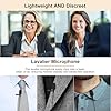 JTLAU Lavalier Clip on Microphone - Cardioid Condenser Lapel Mic Compatible with Shure Bodypack Wireless Systems,Ideal for Lectures,actors,Theater,Podcasts #5