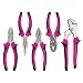 The Original Pink Box PB5PL 5-Piece Pliers Set, Pink