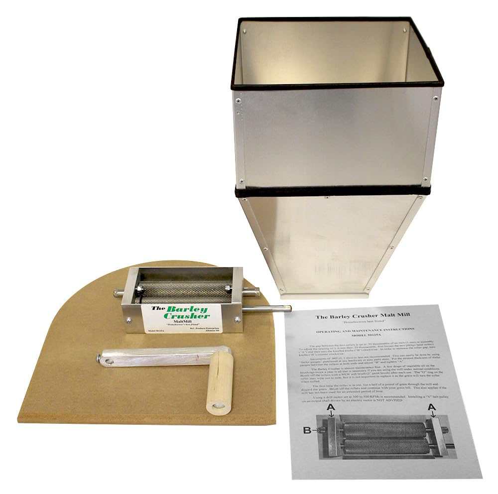 Home Brew Ohio - The Barley Crusher 15 lb. Hopper