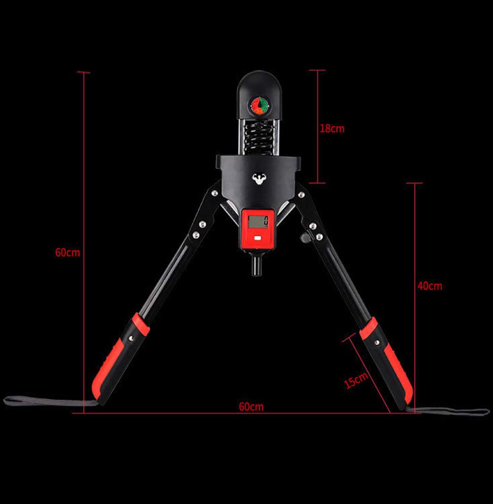 Hydraulisches LCD-Armstärkegerät, Einstellbarer Trainer, Fitnessstudio-Armtrainer, Trainingsgerät Handgreifer-Armtrainer Handgelenkkraft