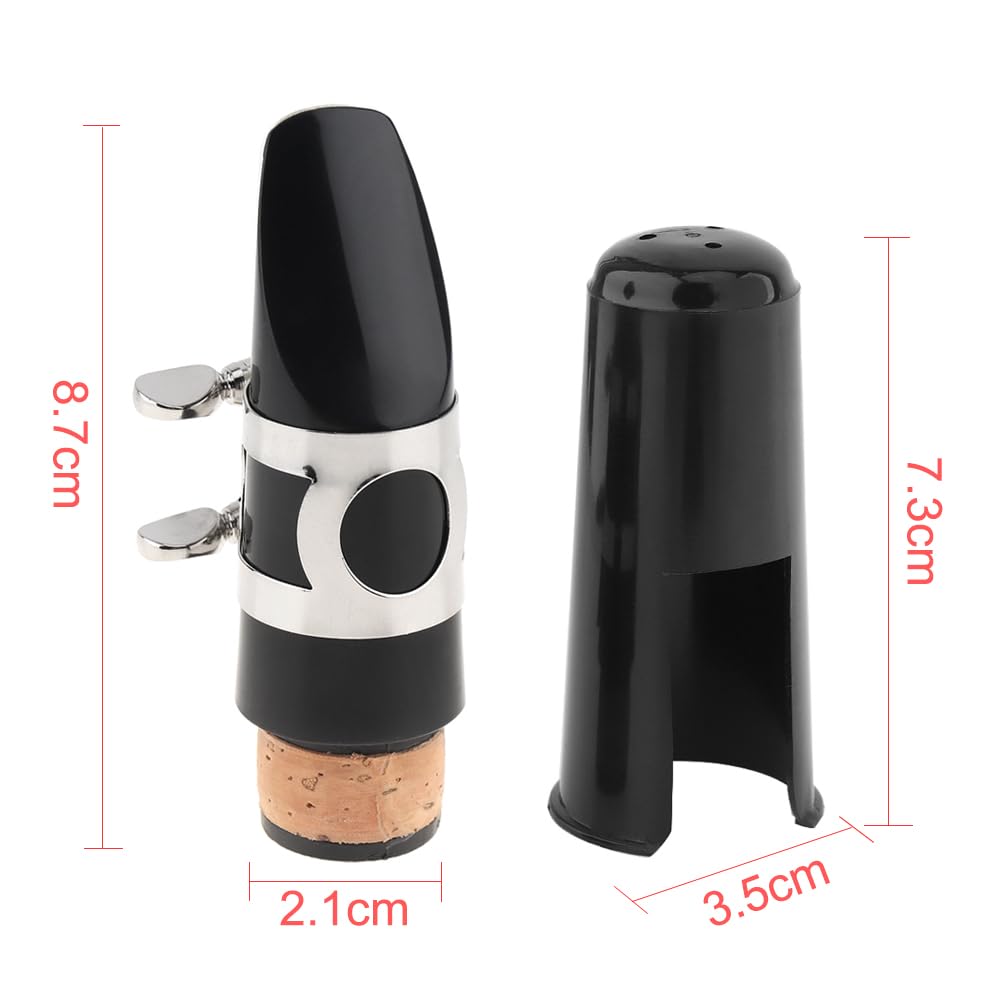 Embouchure de Clarinette en Si Bémol Avec Capuchon de Ligature - Kit Traditionnel pour Instruments à Vent
