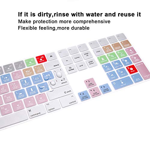 Funda protectora de silicona para teclado inalámbrico Apple iMac A1843 Bluetooth US/EU Layout 7