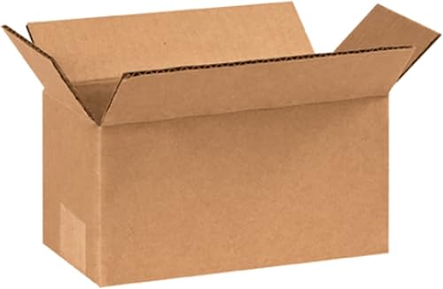 Secure Seal - Paquete de 200 cajas de cartón corrugado de 4 x 4 x 4 pulgadas