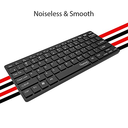 Image of QUANTUM USB QHM7307 Multimedia Keyboard (Black)