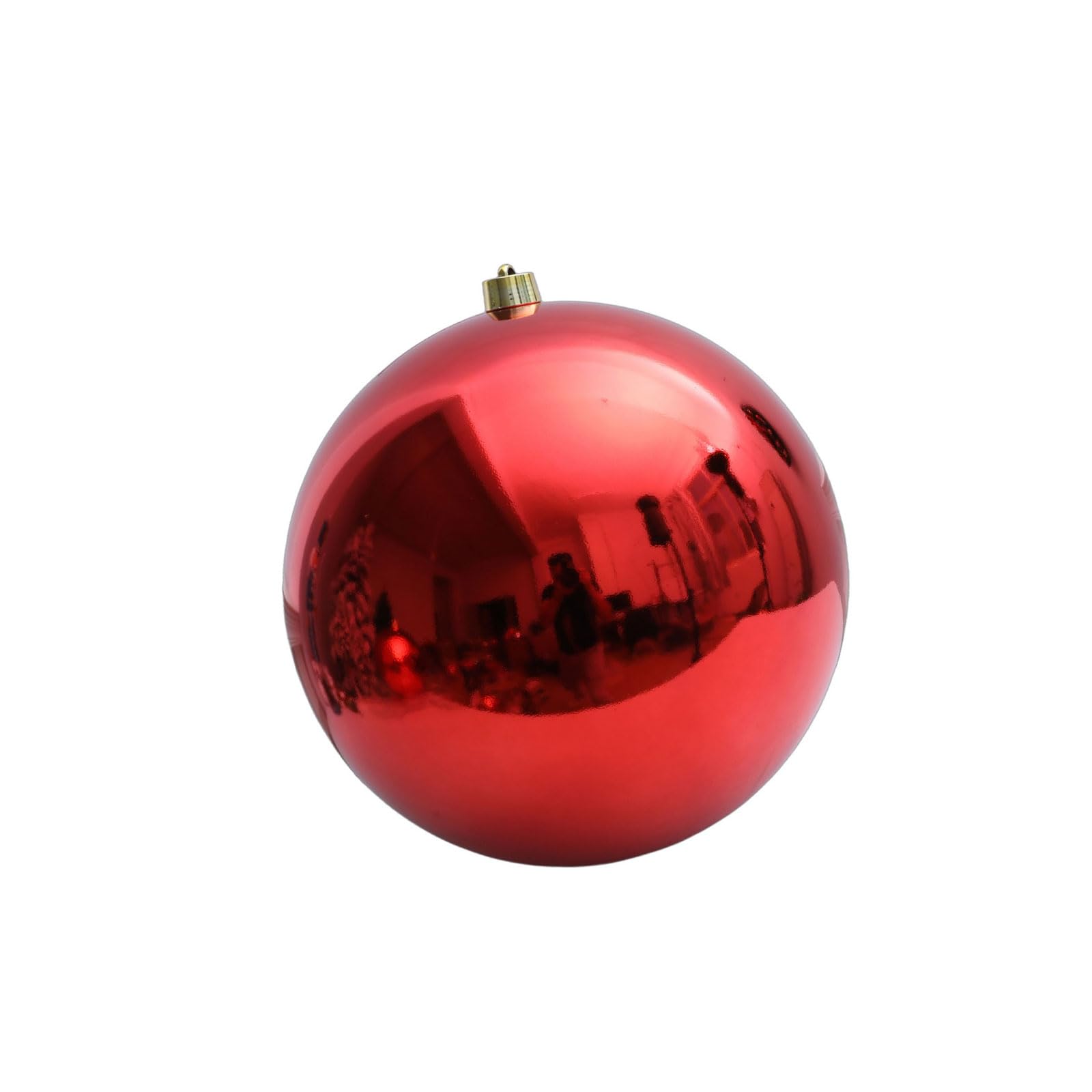 ZEPFJHE Glossy Christmas Decorative Ball 3 Size Option 25cm 30cm 40cm Suitable for Creating Joyful Holiday Atmospheres Plastics Christmas Tree Decorations