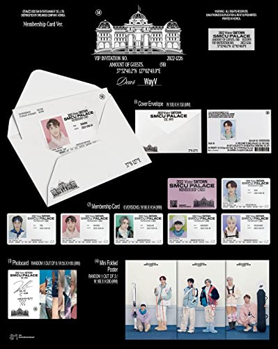 Best Deal for 2022 WINTER SMTOWN : SMCU PALACE Membership Card Ver