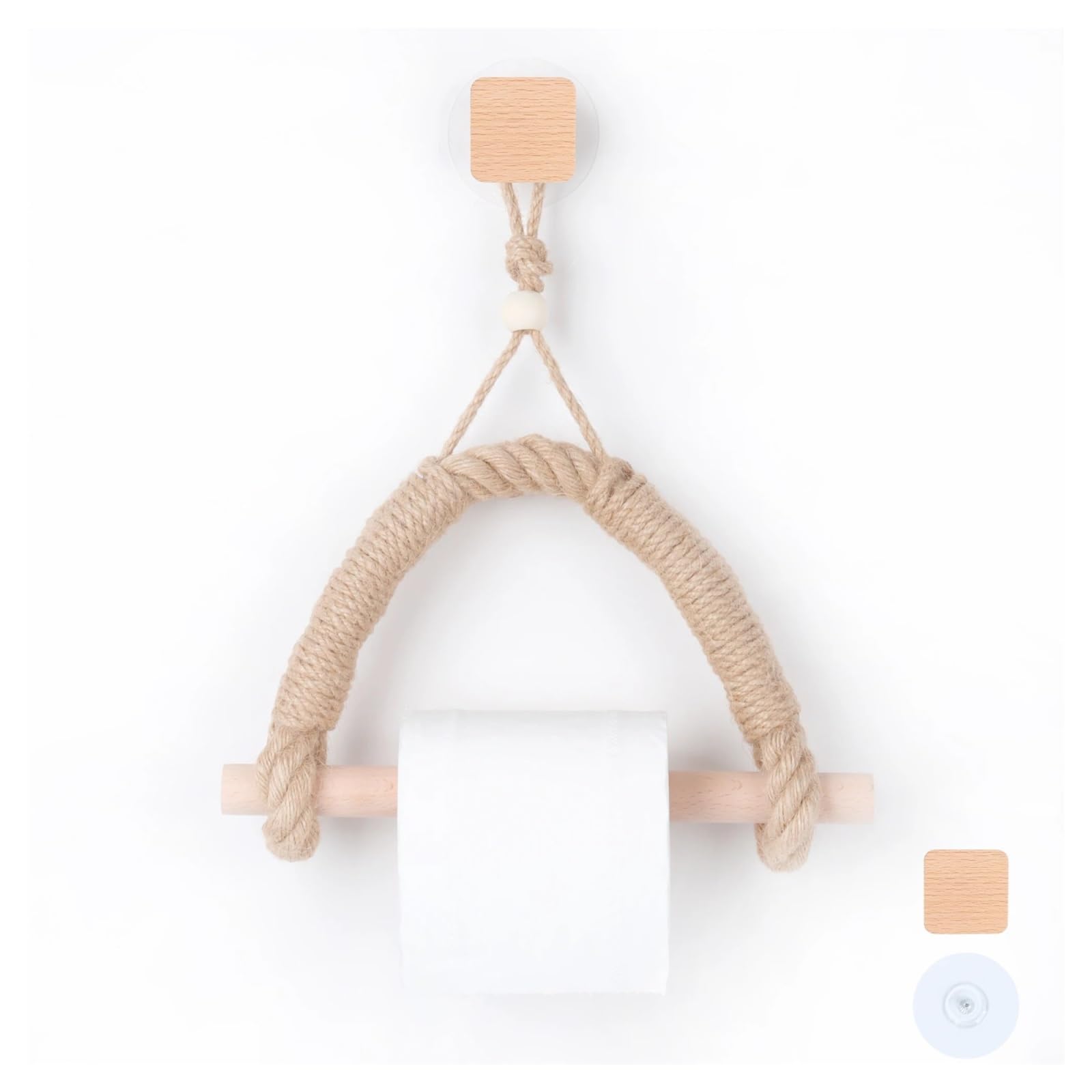 Rope Toilet Roll Holder Vintage Toilet Paper Holder