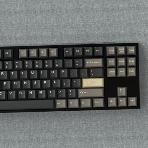 Image of Guffercty kred Cherry Profile PBT Keycaps 157 Key Set, Custom Keycaps Fit 60% /65% /75% /80% /TKL /100% Mechanical Keyboard for Office Gamers (Apes)
