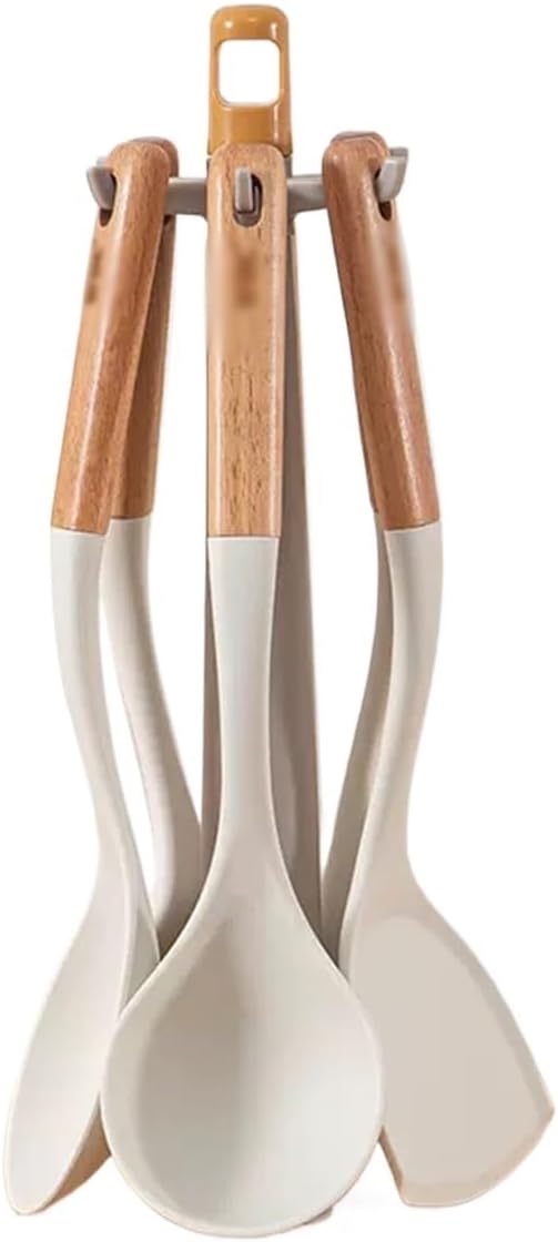 DUYHBAWRS-779 Kitchen Utensil Sets Non-Stick Long Shank Matter Mixture Shovel Dinnerware