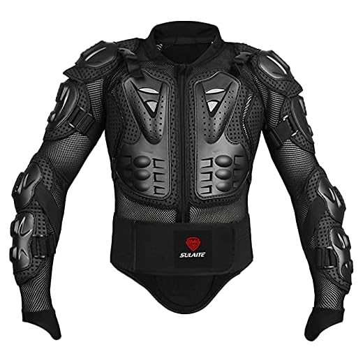 colete de armadura,Lianai Jaqueta de proteção para motocicleta masculina esportiva MTB Racing Braço Peito Coluna Armadura de proteção de corpo inteiro