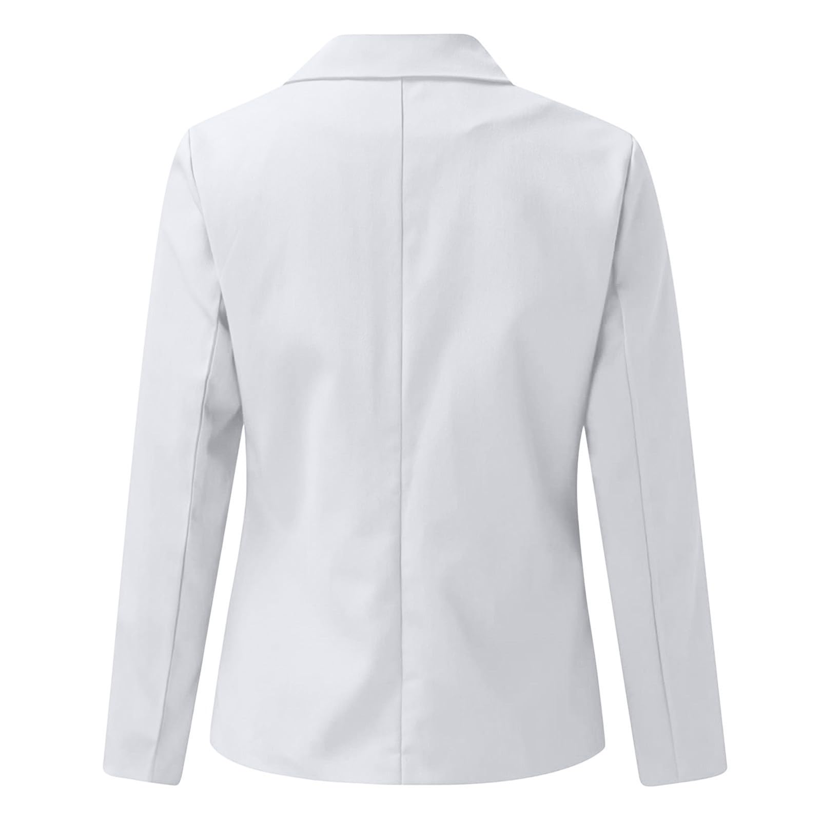 Generisch Giacca invernale da donna Trench per il tempo libero, elegante giacca da donna con scollo a V in tinta unita